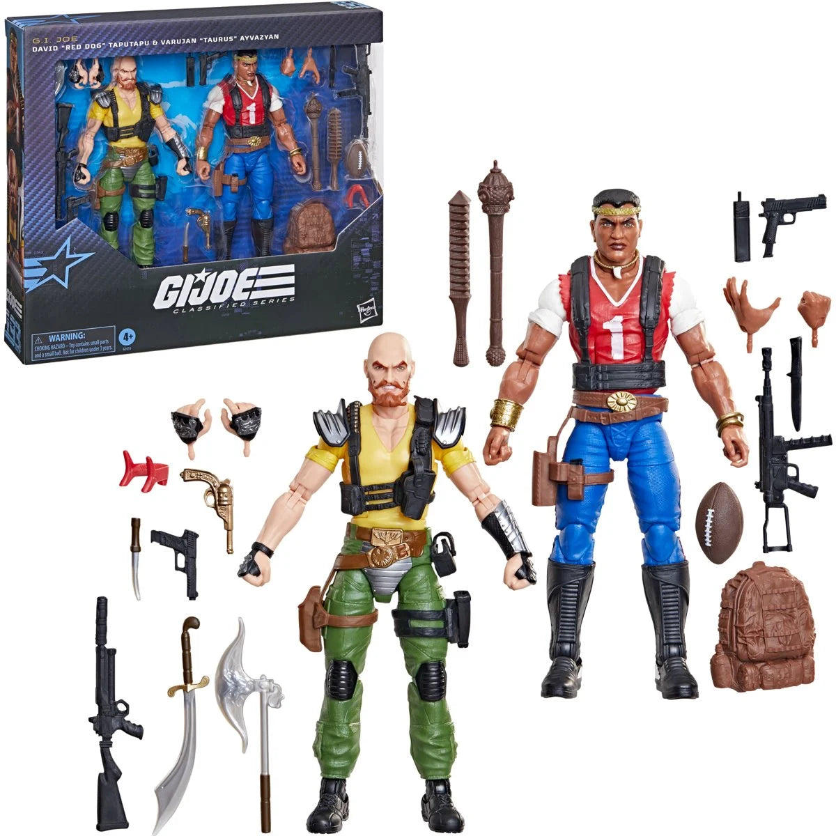 G.I. Joe Classified Series #193, David "Red Dog" Taputapu & Varujan "Taurus" Ayvazyan