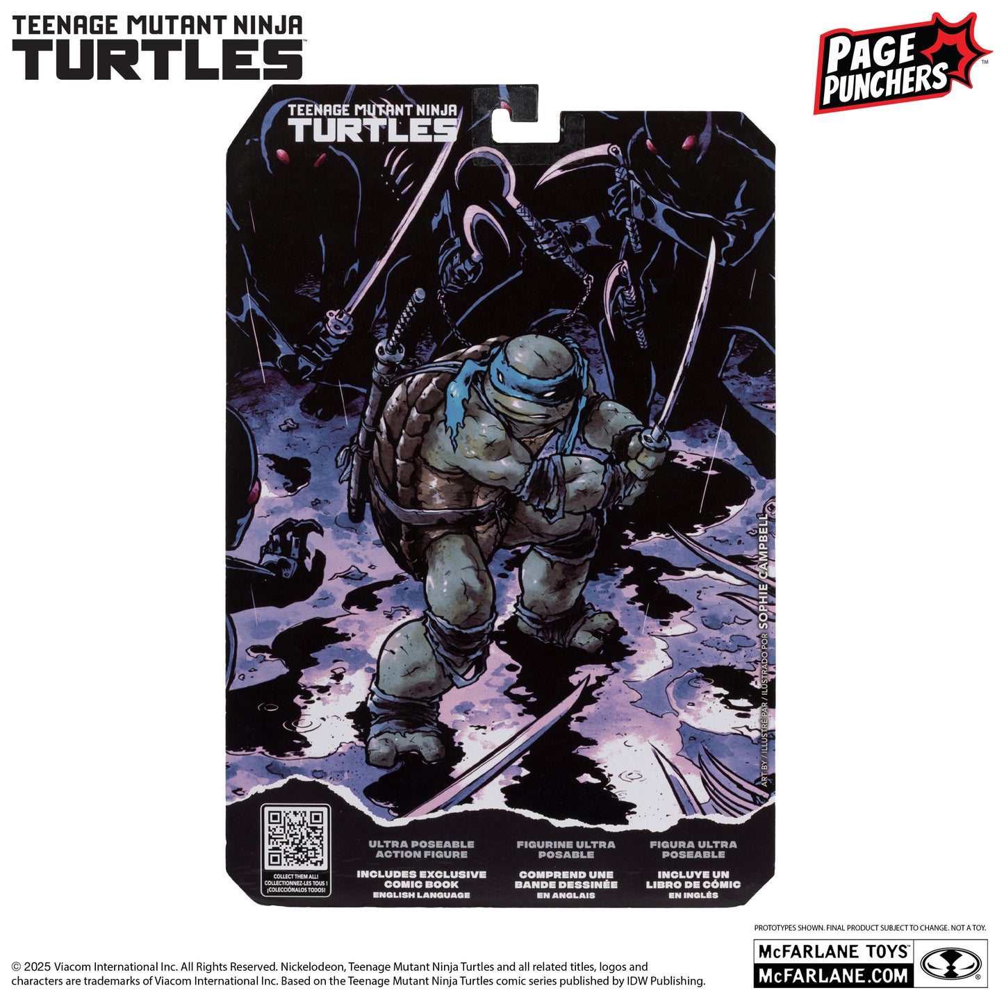 Teenage Mutant Ninja Turtles Page Punchers Leonardo