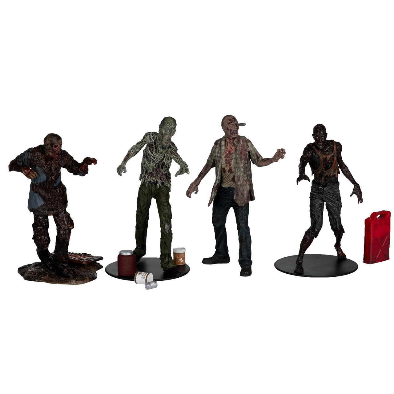 Walkers (The Walking Dead) 5" Figure 4-Pack