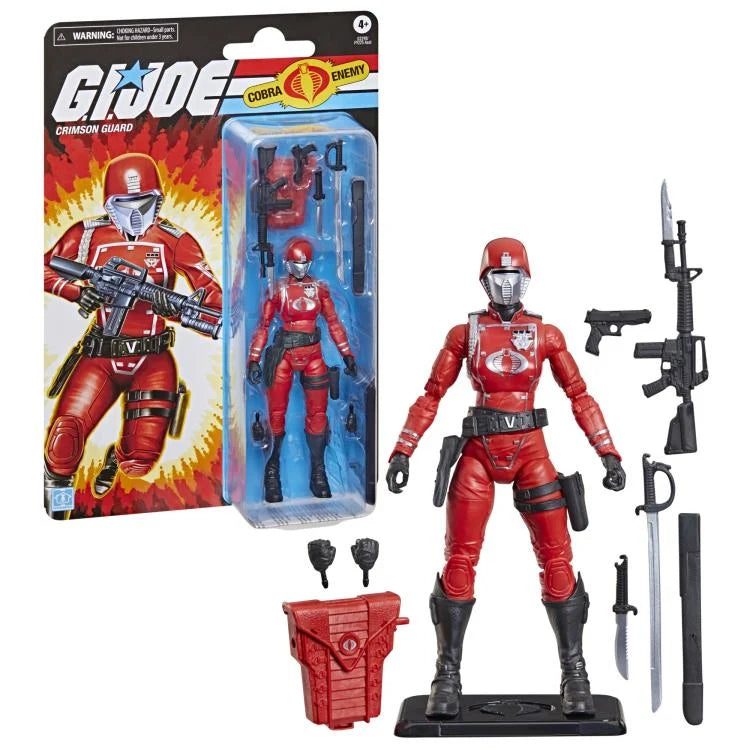 G.I. Joe Classified Series Female Crimson Guard (Retro Cardback)