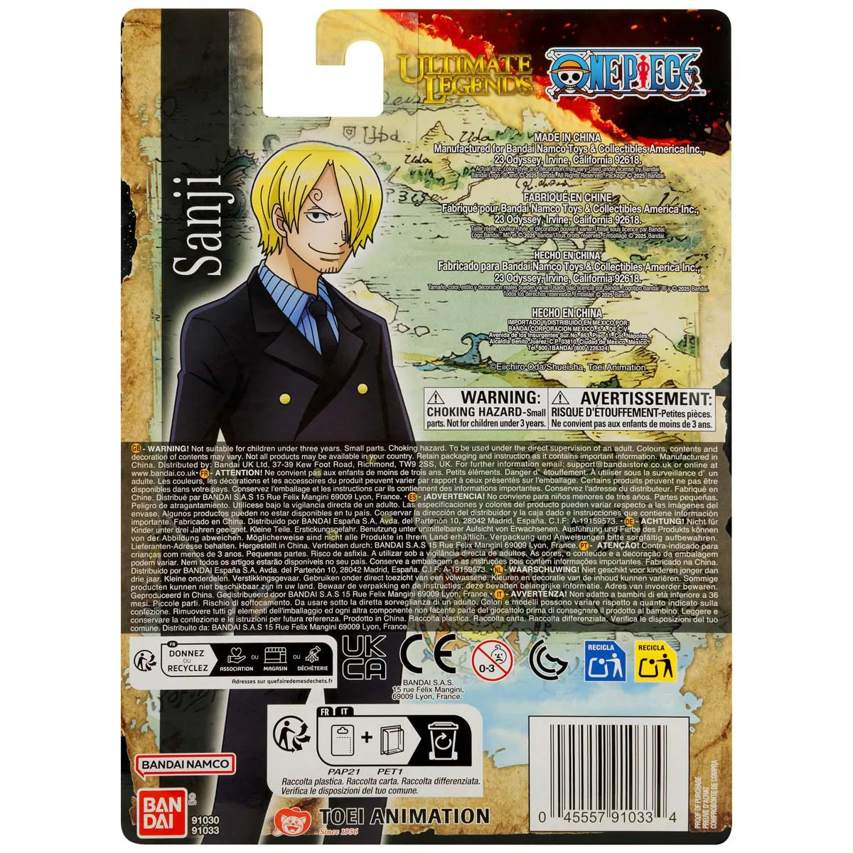 One Piece Ultimate Legends Sanji Figure