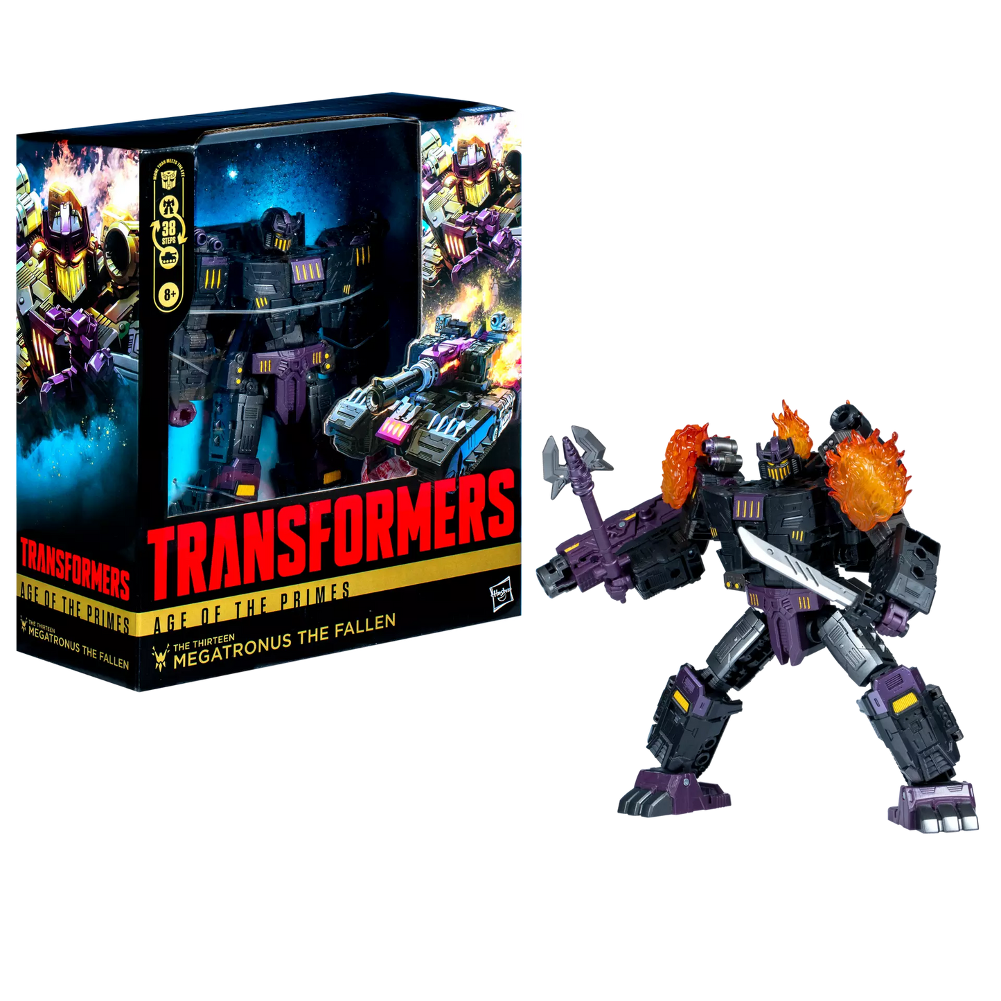 Transformers Age of the Primes Leader Class Megatronus the Fallen