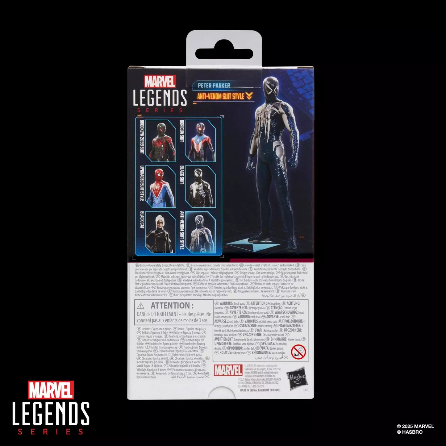 Marvel Legends Series Gamerverse Peter Parker (Anti-Venom Suit Style)