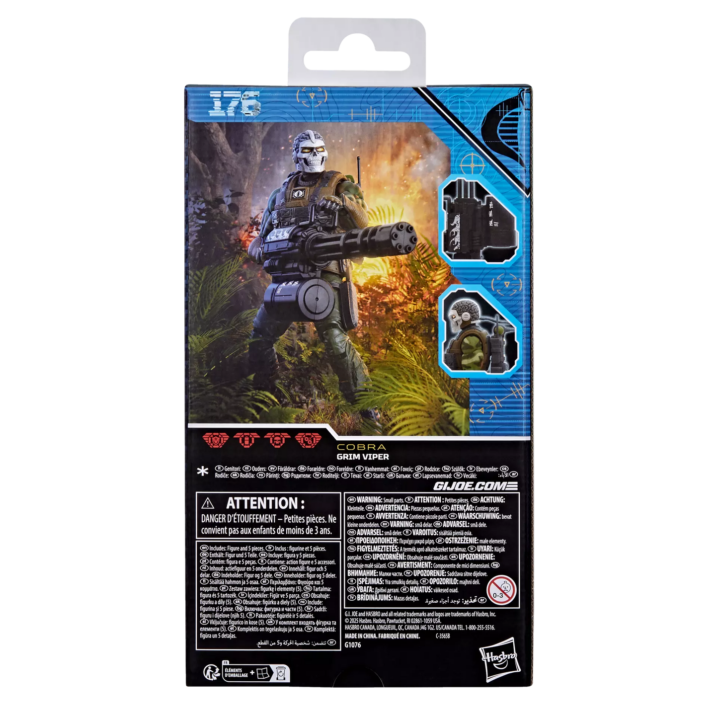 G.I. Joe Classified Series #176, Grim Viper