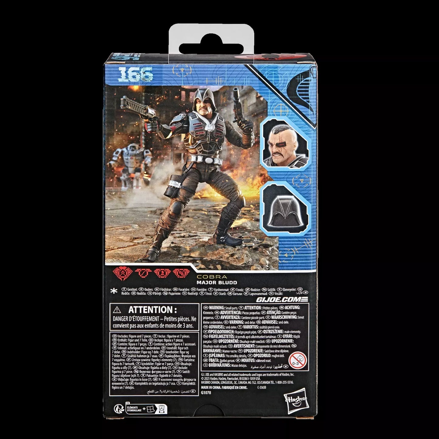 G.I. Joe Classified Series #166, Major Bludd