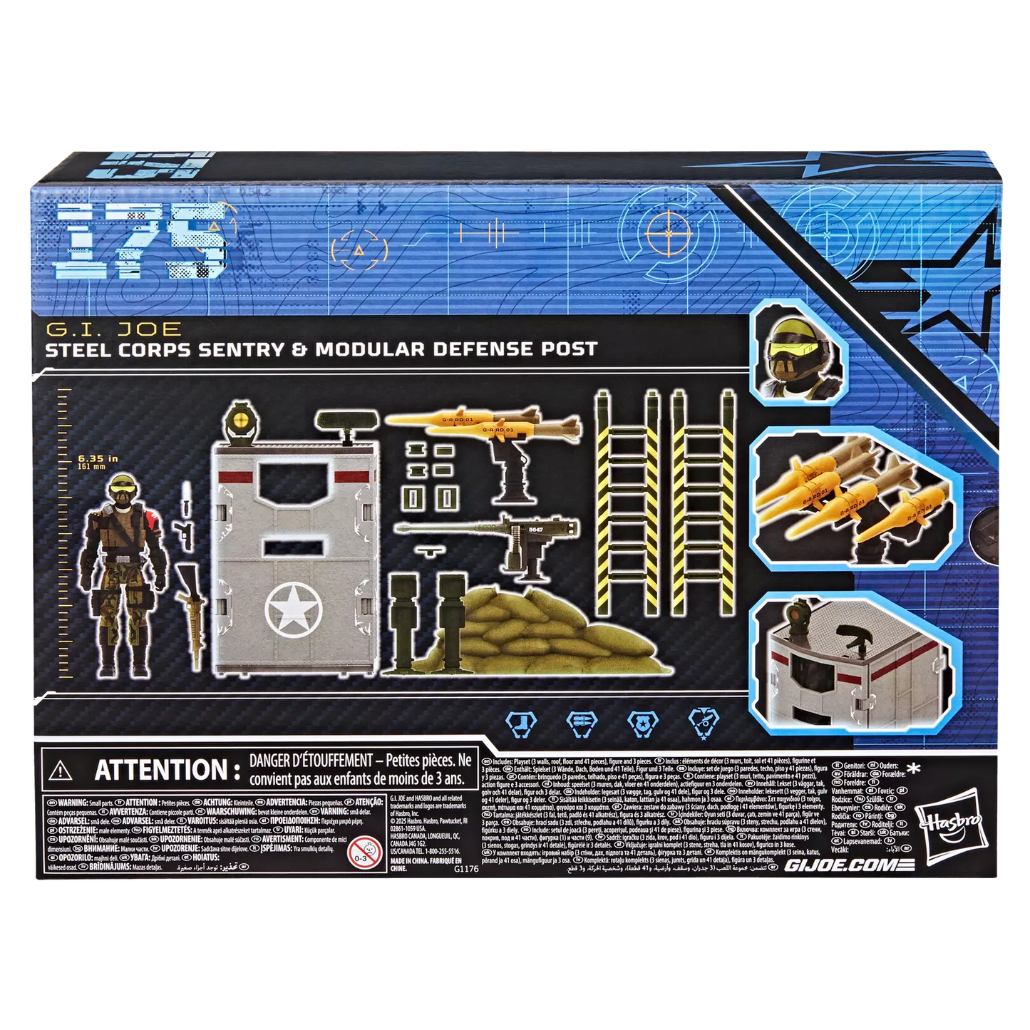 G.I. Joe Classified Series #175, Steel Corps Sentry & Modular Defense Post