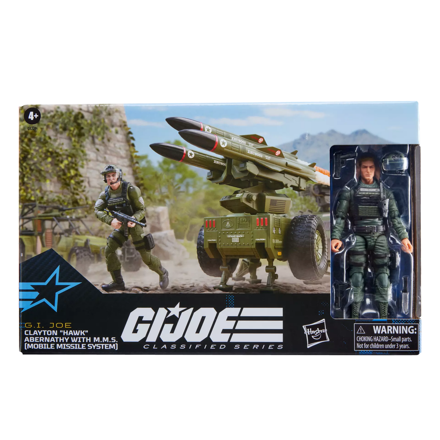 G.I. Joe Classified Series #182, Clayton “Hawk” Abernathy with M.M.S. (Mobile Missile System)