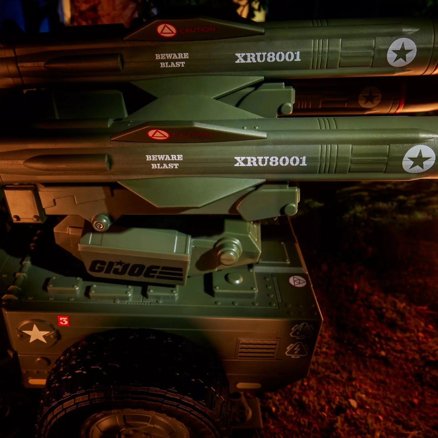 G.I. Joe Classified Series #182, Clayton “Hawk” Abernathy with M.M.S. (Mobile Missile System)