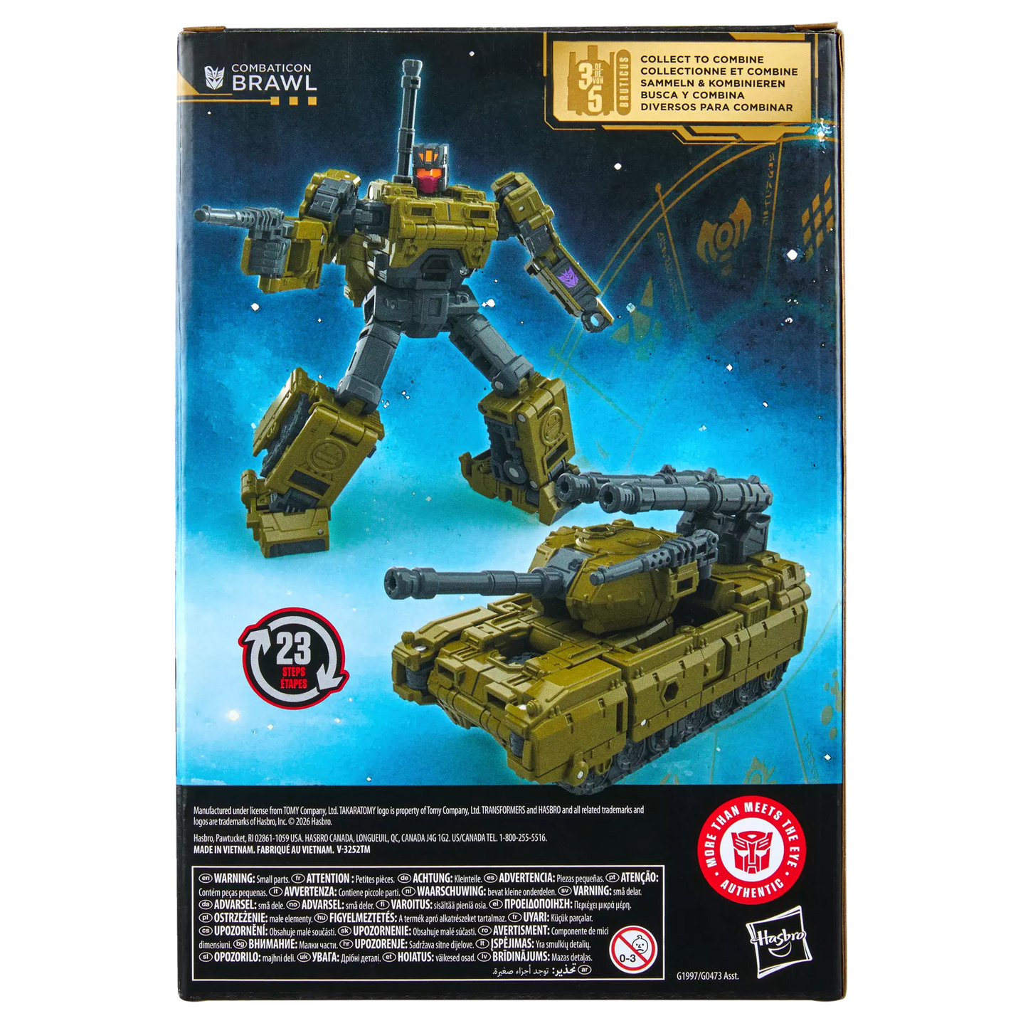 Transformers Age of the Primes Voyager Class Combaticon Brawl