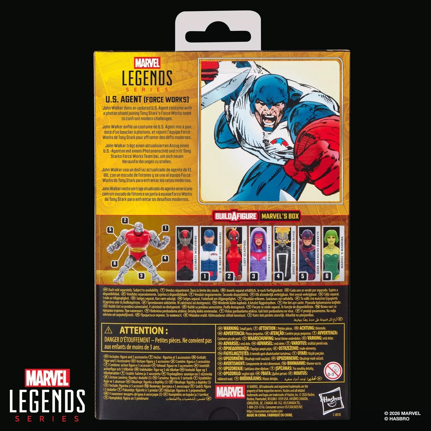 Marvel Legends Series U.S. Agent (Force Works)