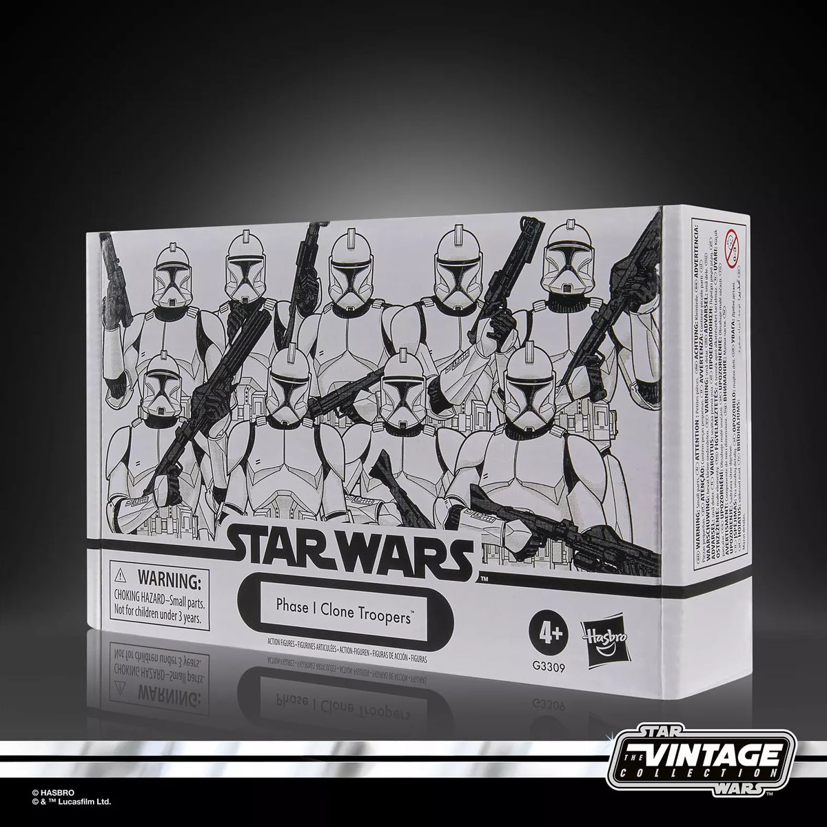 Star Wars The Vintage Collection Phase I Clone Troopers 4-Pack