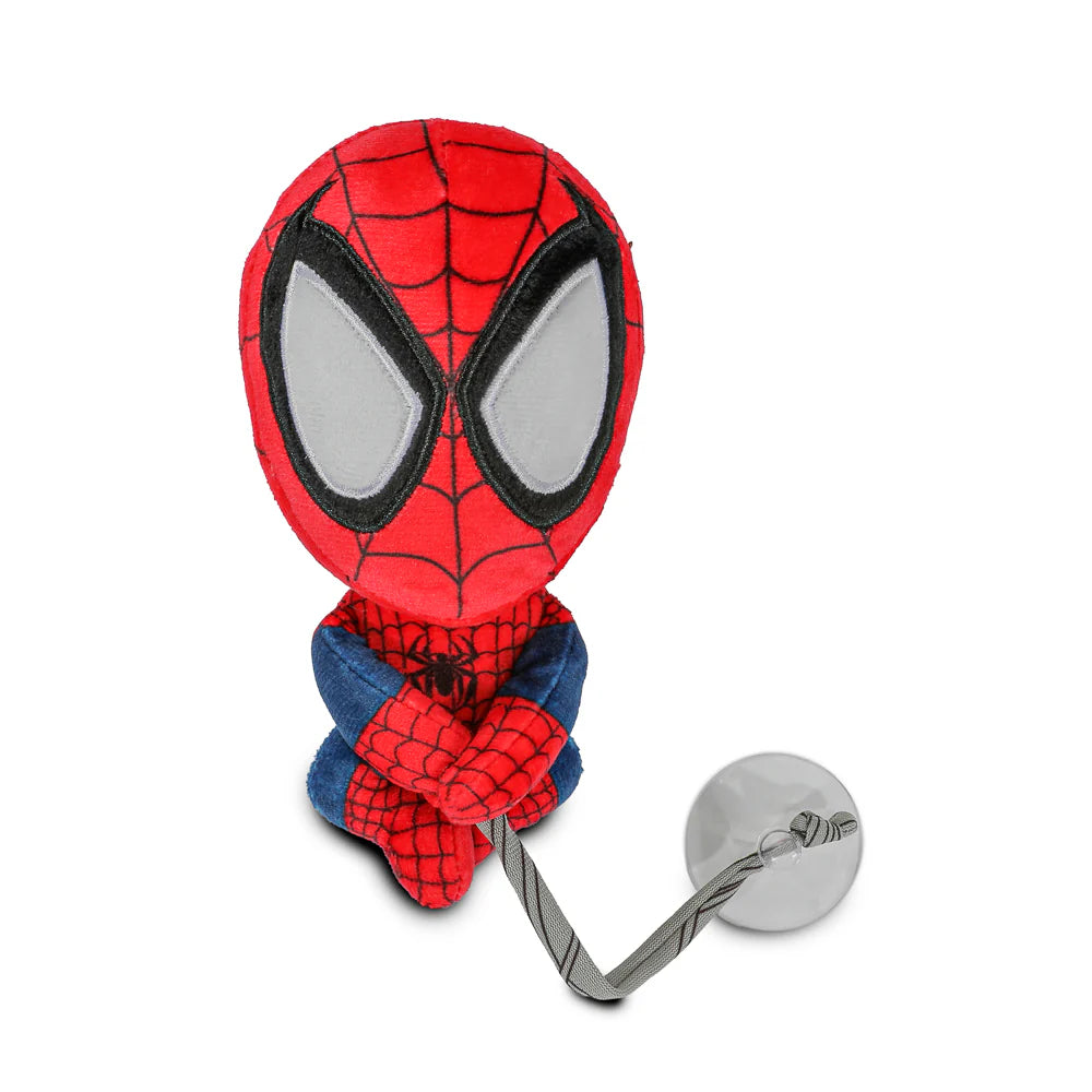 Upside-Down Spider-Man Phunny Plush Window Clinger
