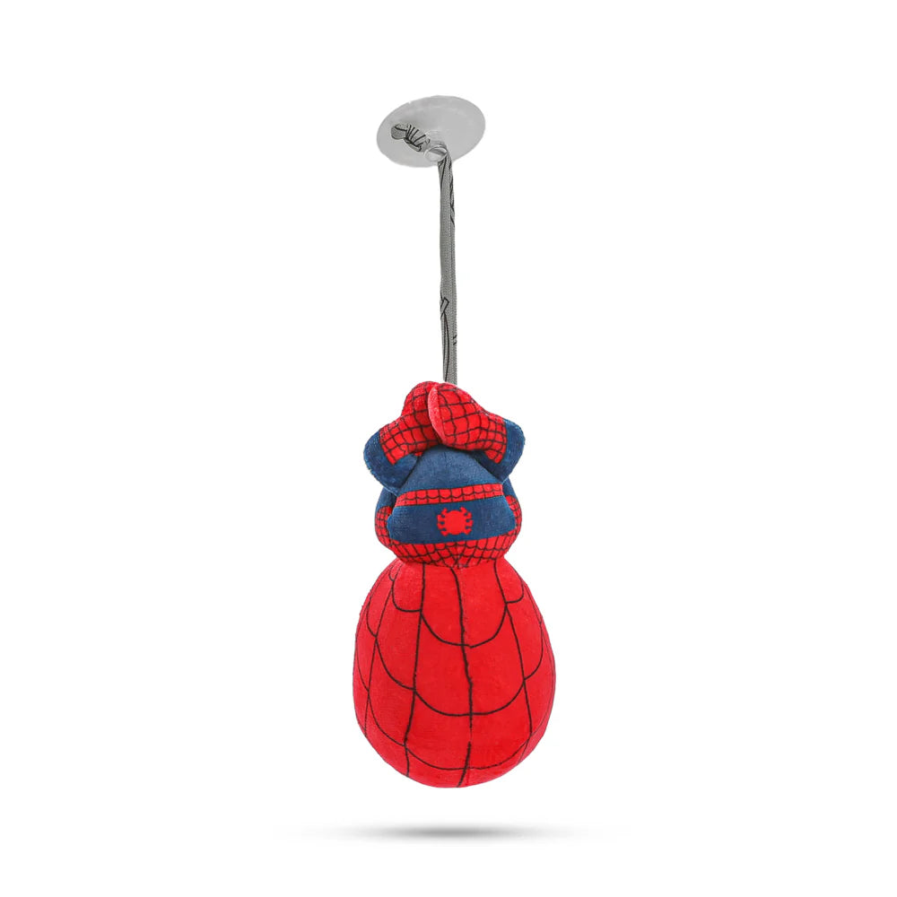 Upside-Down Spider-Man Phunny Plush Window Clinger