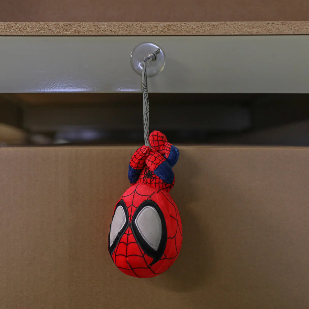 Upside-Down Spider-Man Phunny Plush Window Clinger