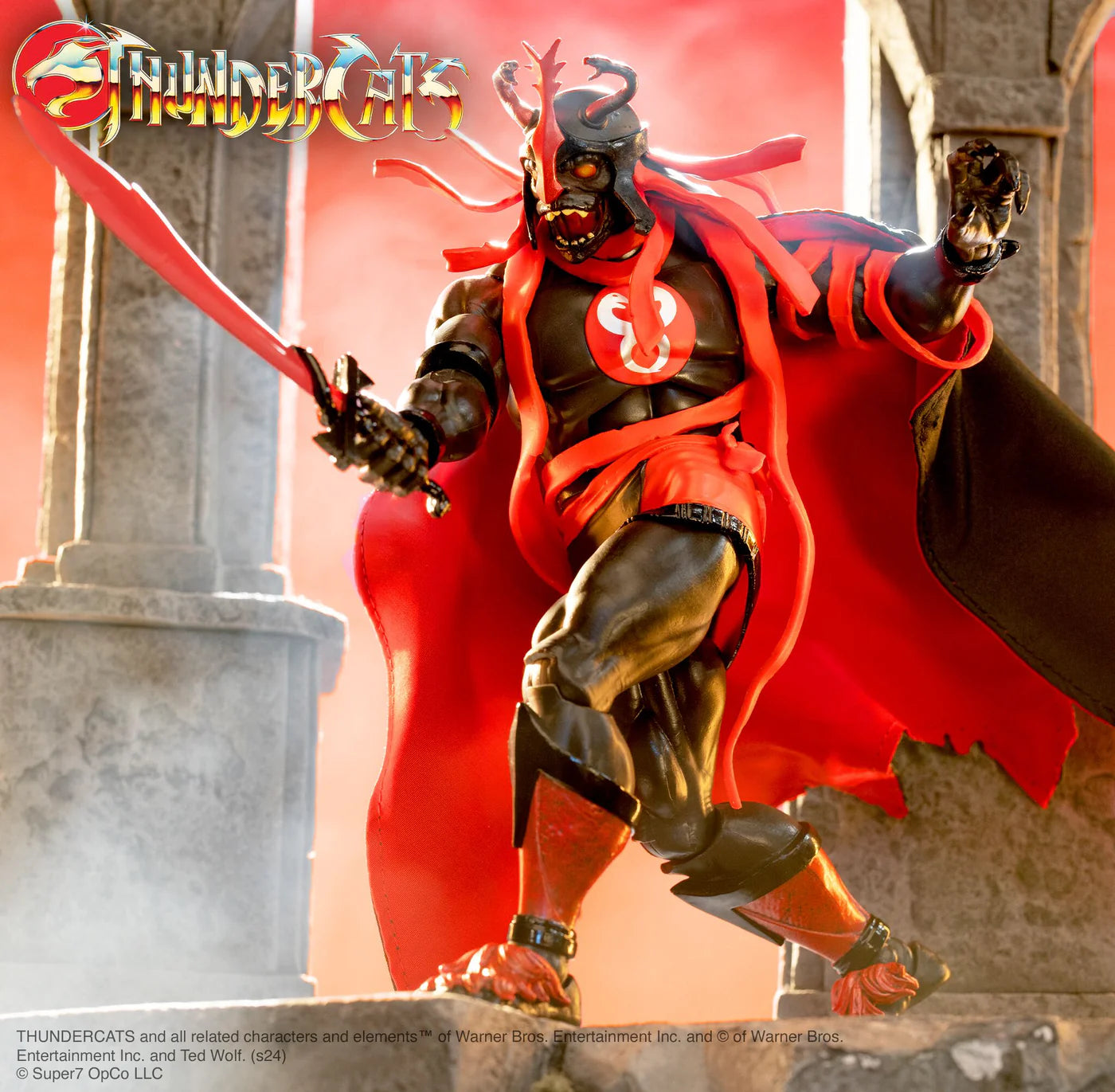 ThunderCats ULTIMATES! Mumm-Ra the Ever-Living (Black / Red)