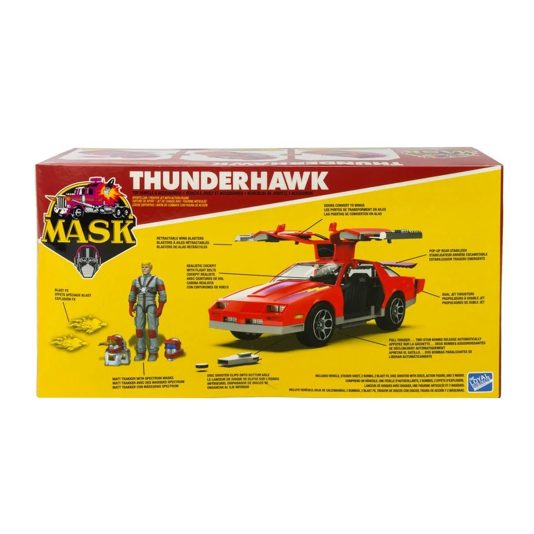 M.A.S.K. Thunderhawk Vehicle with Matt Trakker