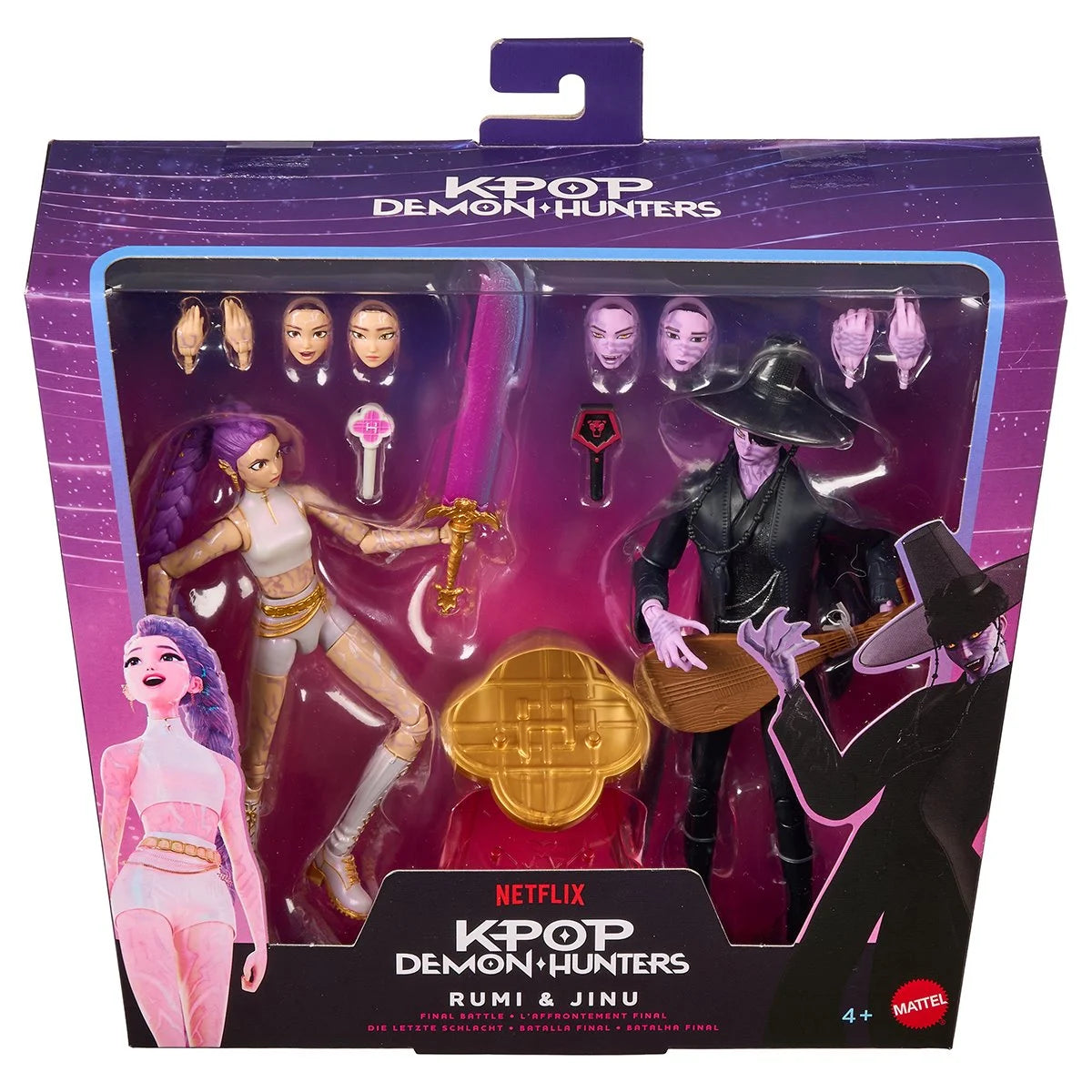 KPop Demon Hunters Rumi & Jinu (Final Battle) 6-in Figure Set