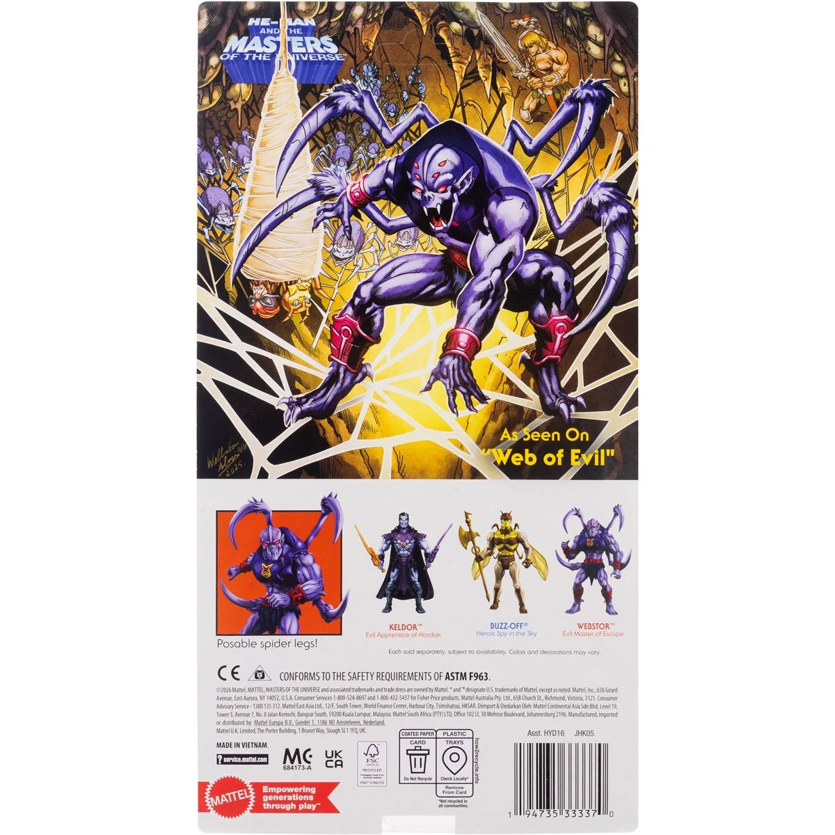 Masters of the Universe Origins 200x Webstor