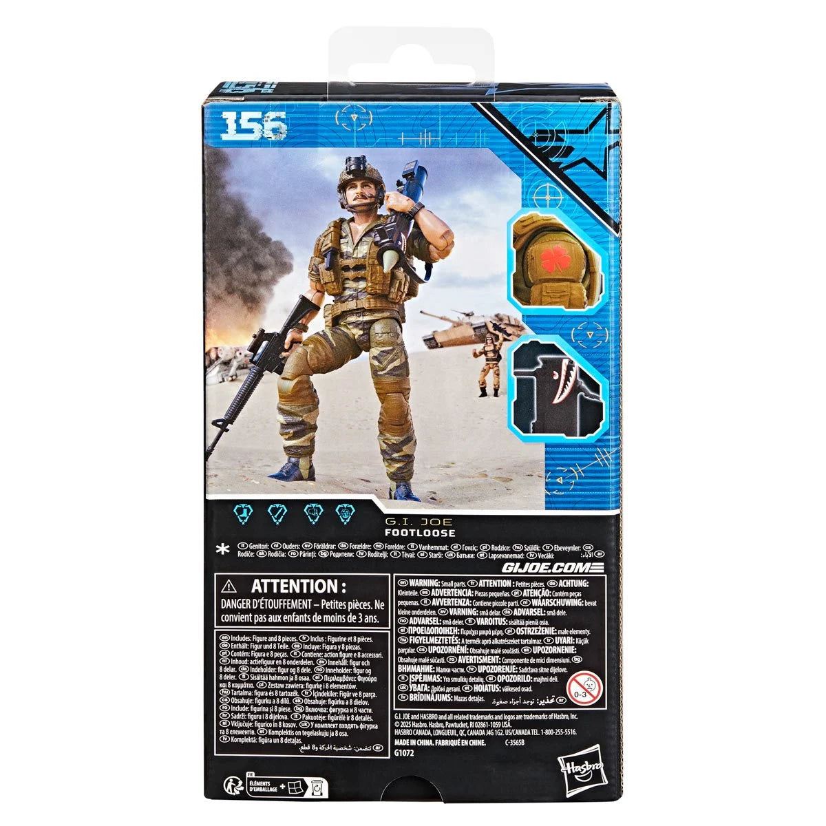 G.I. Joe Classified Series #156, Footloose