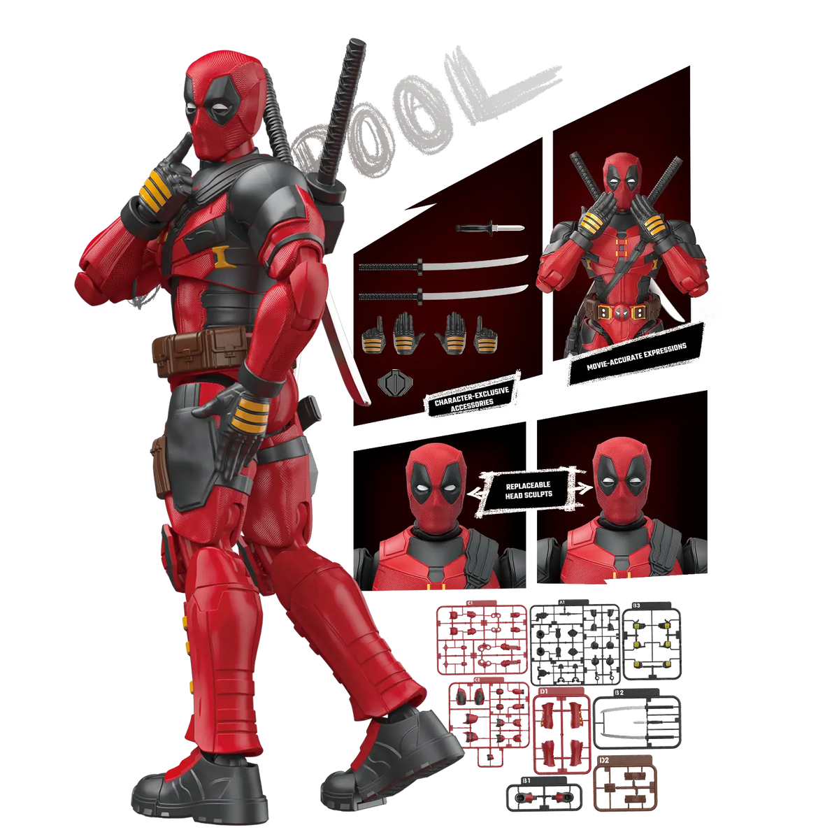 Marvel Blokees Champion Class 04 Deadpool [Deadpool & Wolverine]