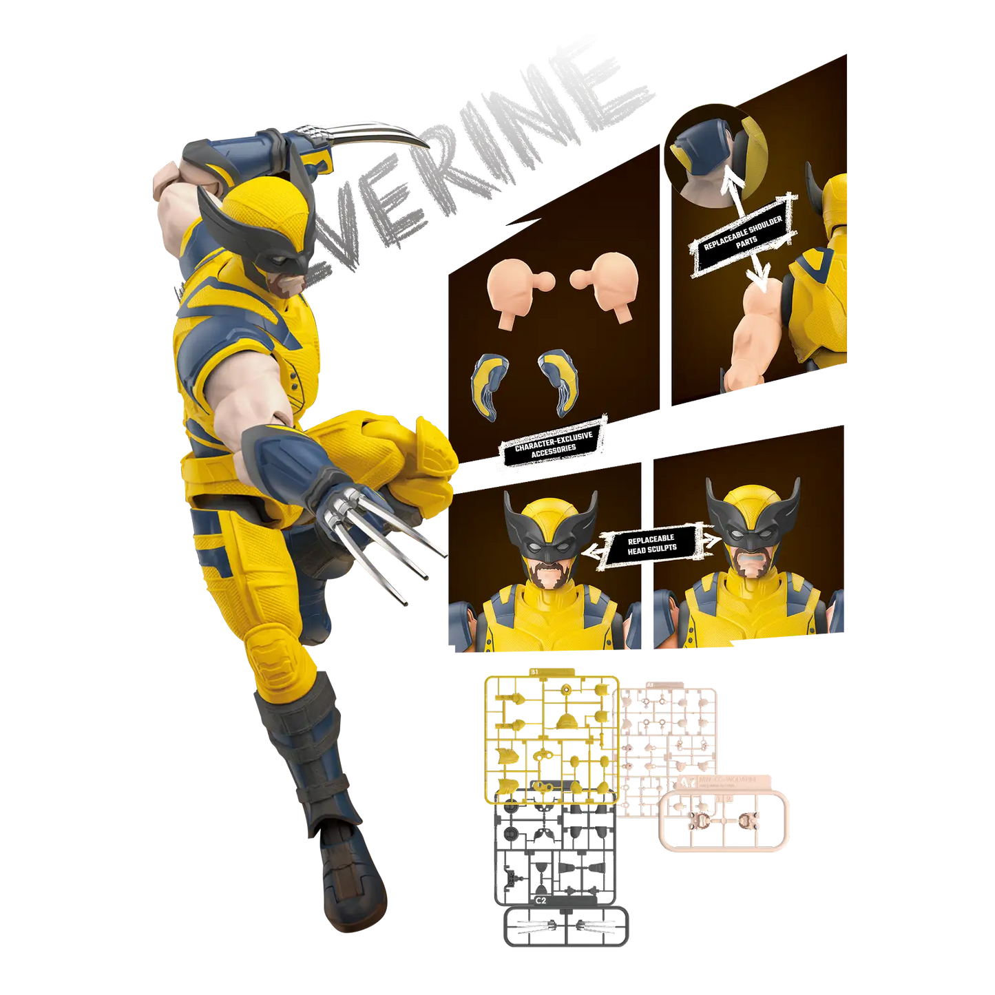 Marvel Blokees Champion Class 05 Wolverine [Deadpool & Wolverine]