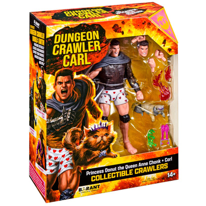 Dungeon Crawler Carl Princess Donut the Queen Anne Chonk & Carl 6" Figure