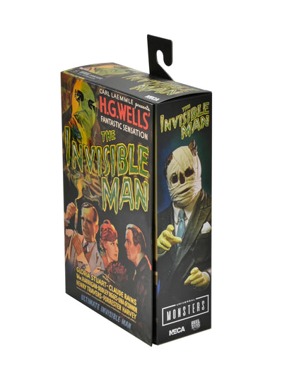 Universal Monsters Ultimate Invisible Man 7" Figure