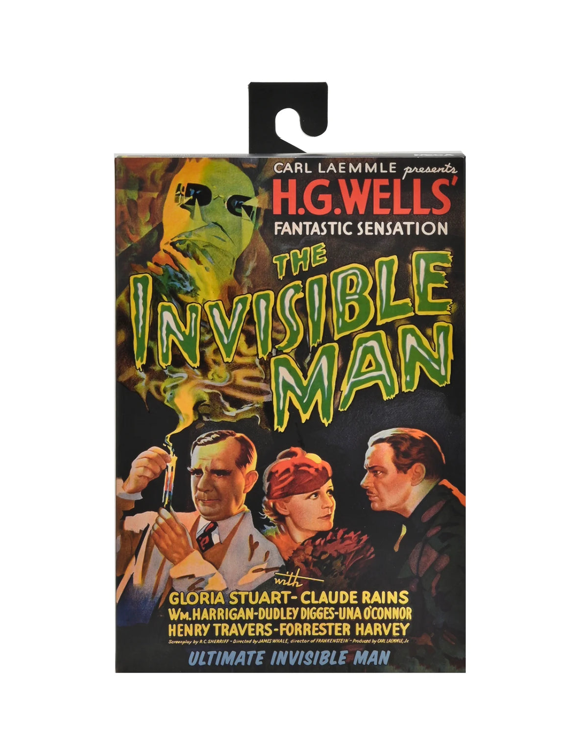 Universal Monsters Ultimate Invisible Man 7" Figure