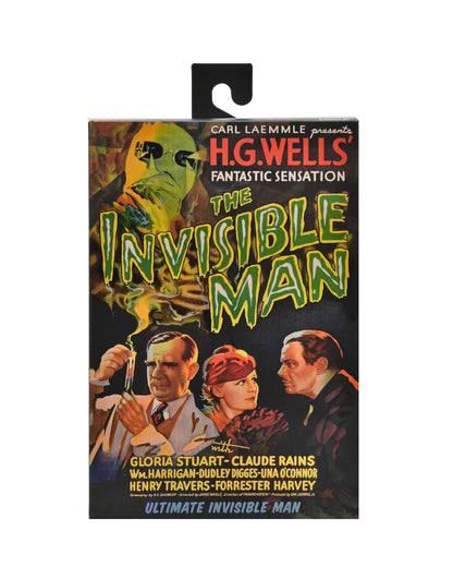 Universal Monsters Ultimate Invisible Man 7" Figure