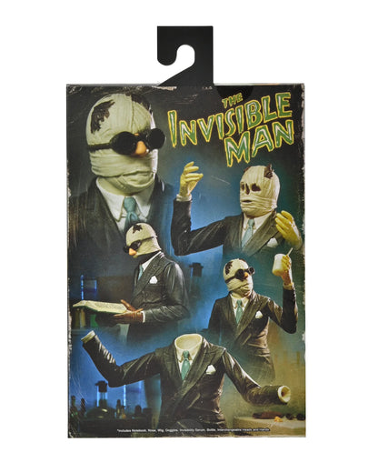 Universal Monsters Ultimate Invisible Man 7" Figure