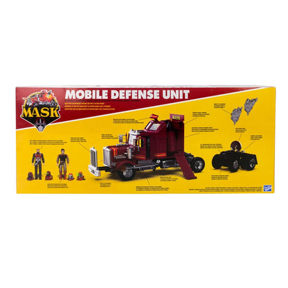 M.A.S.K. Mobile Defense Unit (Rhino) Vehicle with Matt Trakker & Bruce Sato