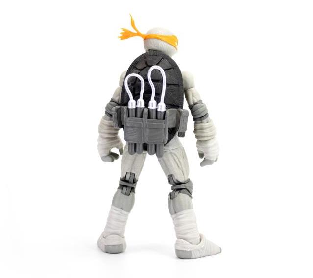 Teenage Mutant Ninja Turtles BST AXN Comic Book Series Black & White 4-Figure Set (SDCC 2023 Exclusive)