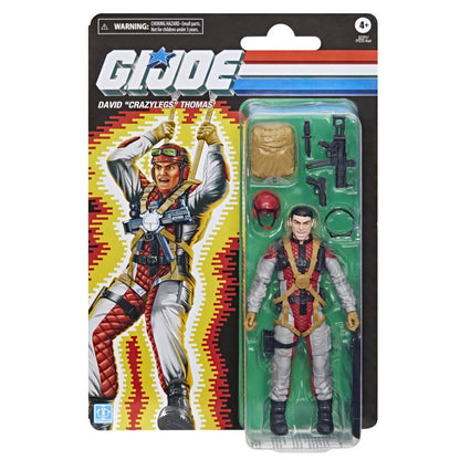 G.I. Joe Classified Series David “Crazylegs” Thomas (Retro Cardback)
