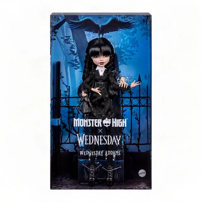 Monster High x Wednesday Wednesday Addams Fashion Doll