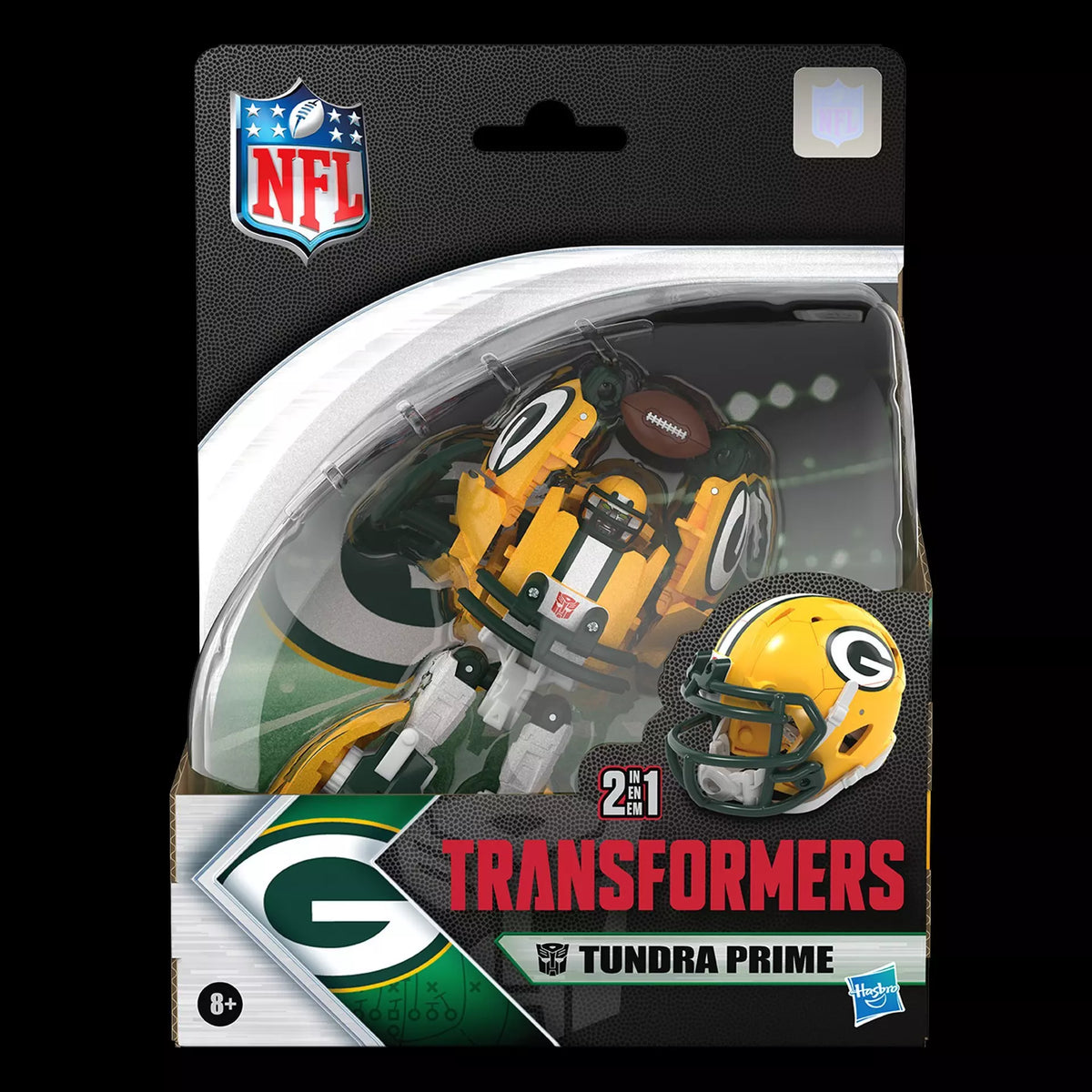 Transformers Collaborative NFL x Transformers Tundra Prime (Green Bay Packers)