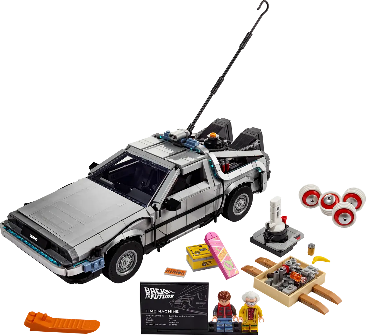 LEGO Icons Back to the Future Time Machine (10300)