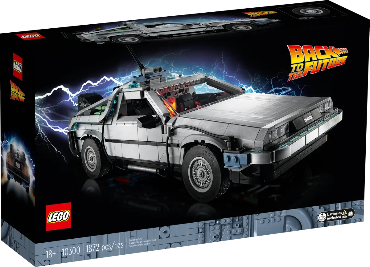 LEGO Icons Back to the Future Time Machine (10300)