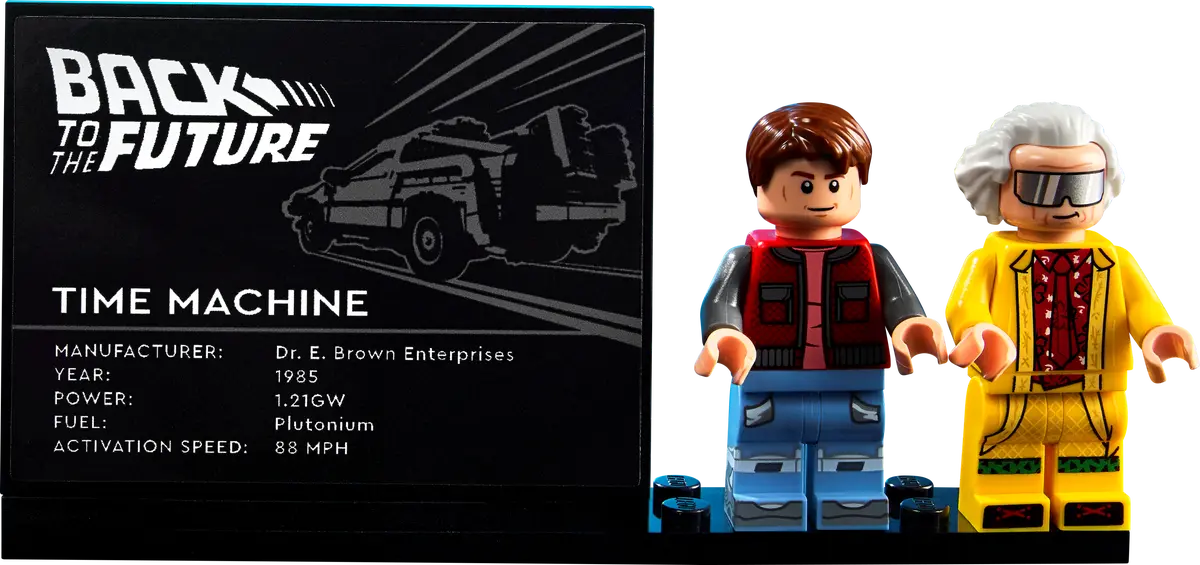 LEGO Icons Back to the Future Time Machine (10300)