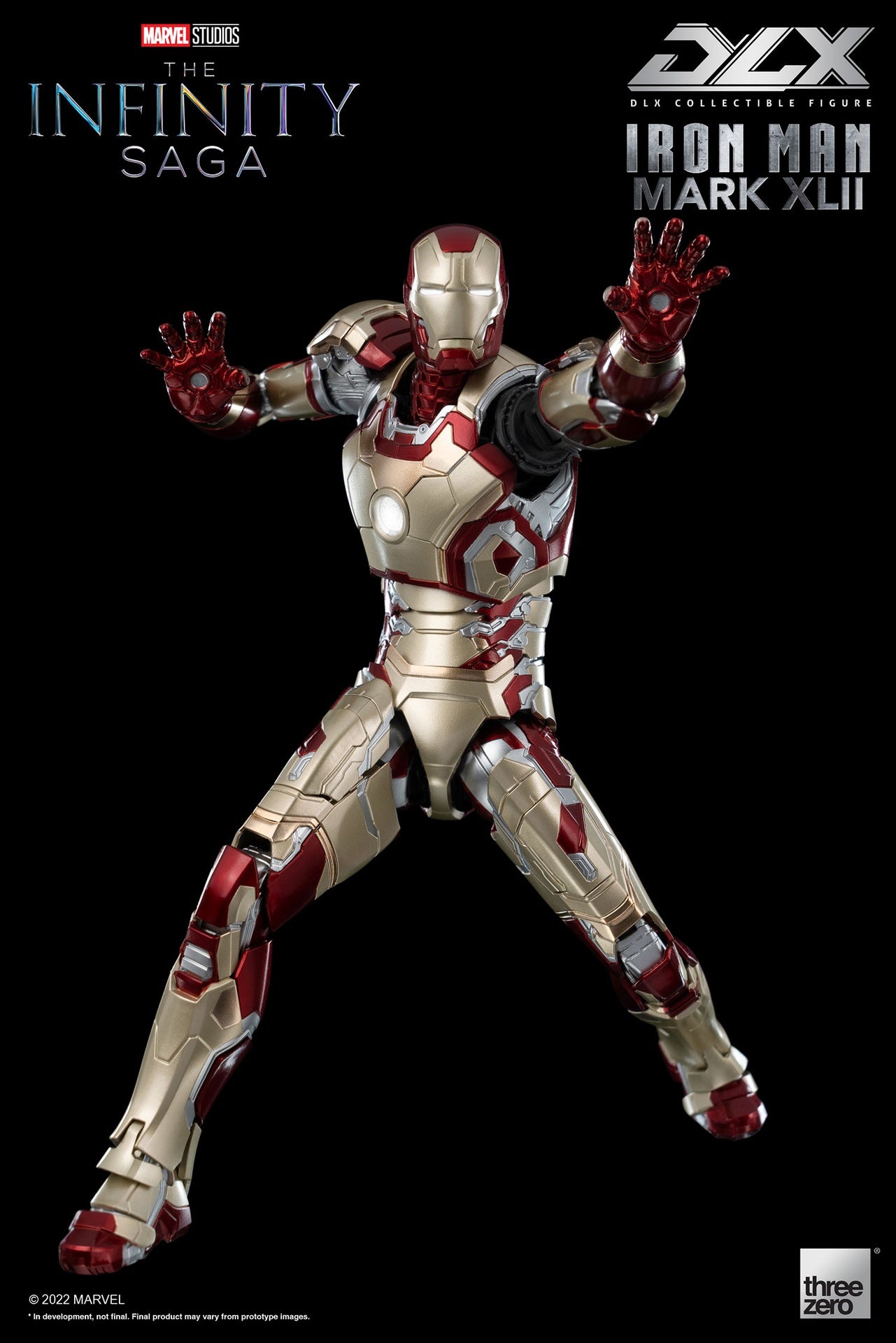 Marvel Studios Infinity Saga DLX Iron Man Mk. 42 1:12 Scale Figure