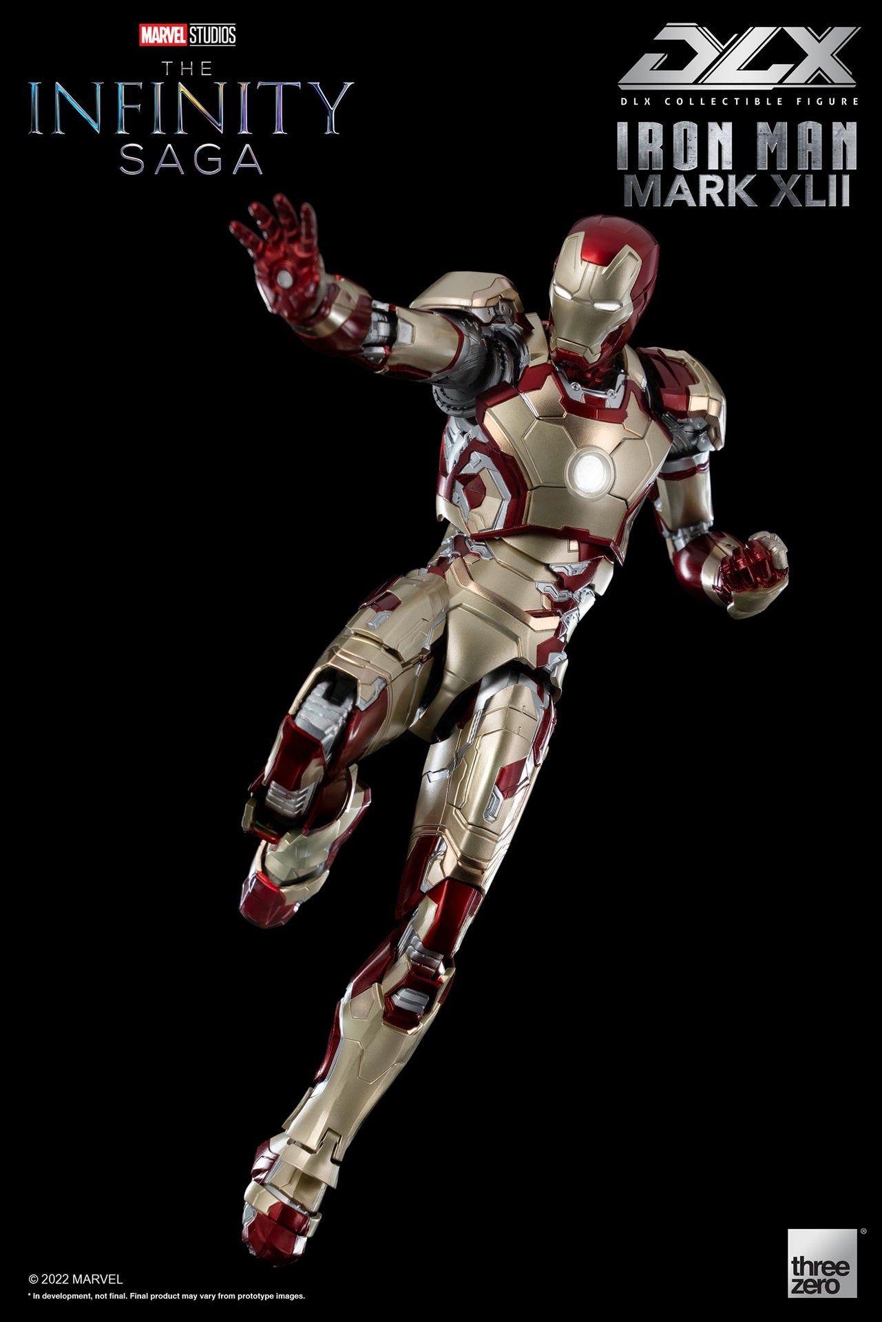 Marvel Studios Infinity Saga DLX Iron Man Mk. 42 1:12 Scale Figure