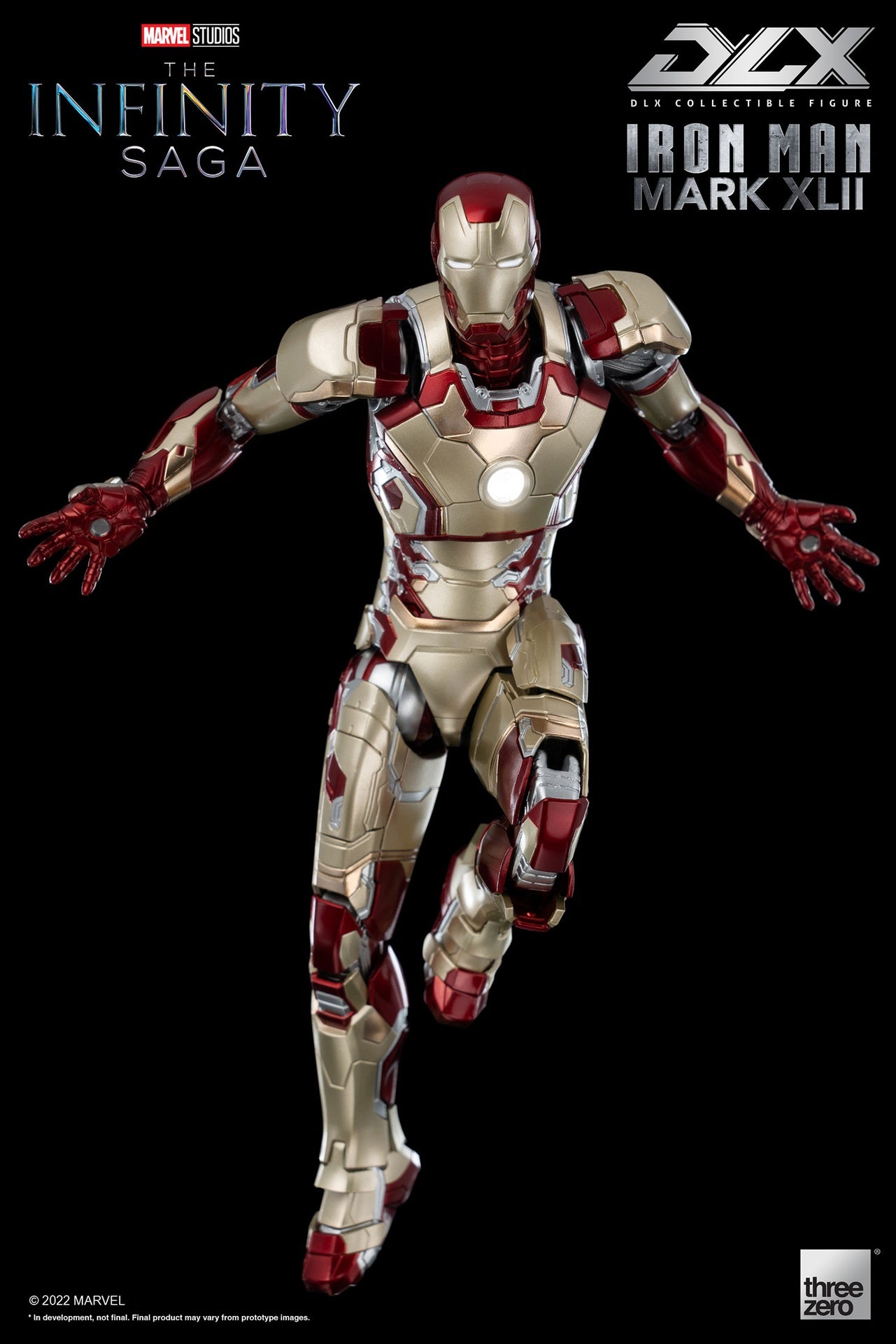 Marvel Studios Infinity Saga DLX Iron Man Mk. 42 1:12 Scale Figure