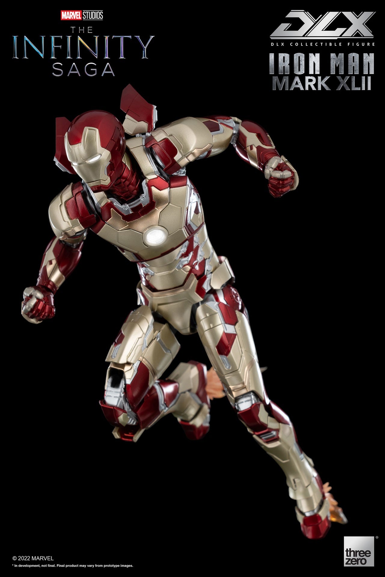 Marvel Studios Infinity Saga DLX Iron Man Mk. 42 1:12 Scale Figure