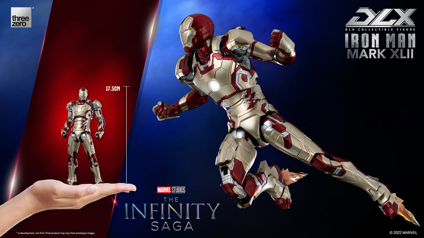 Marvel Studios Infinity Saga DLX Iron Man Mk. 42 1:12 Scale Figure