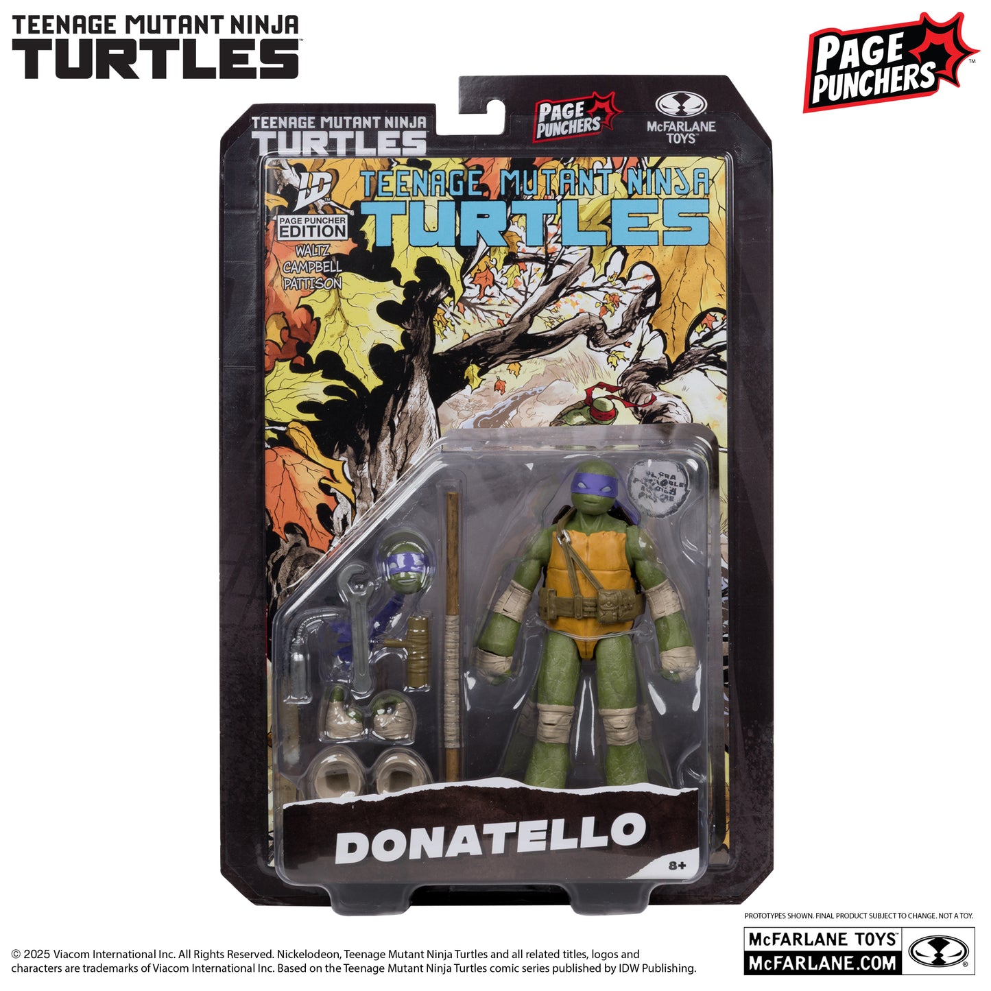 Teenage Mutant Ninja Turtles Page Punchers Donatello