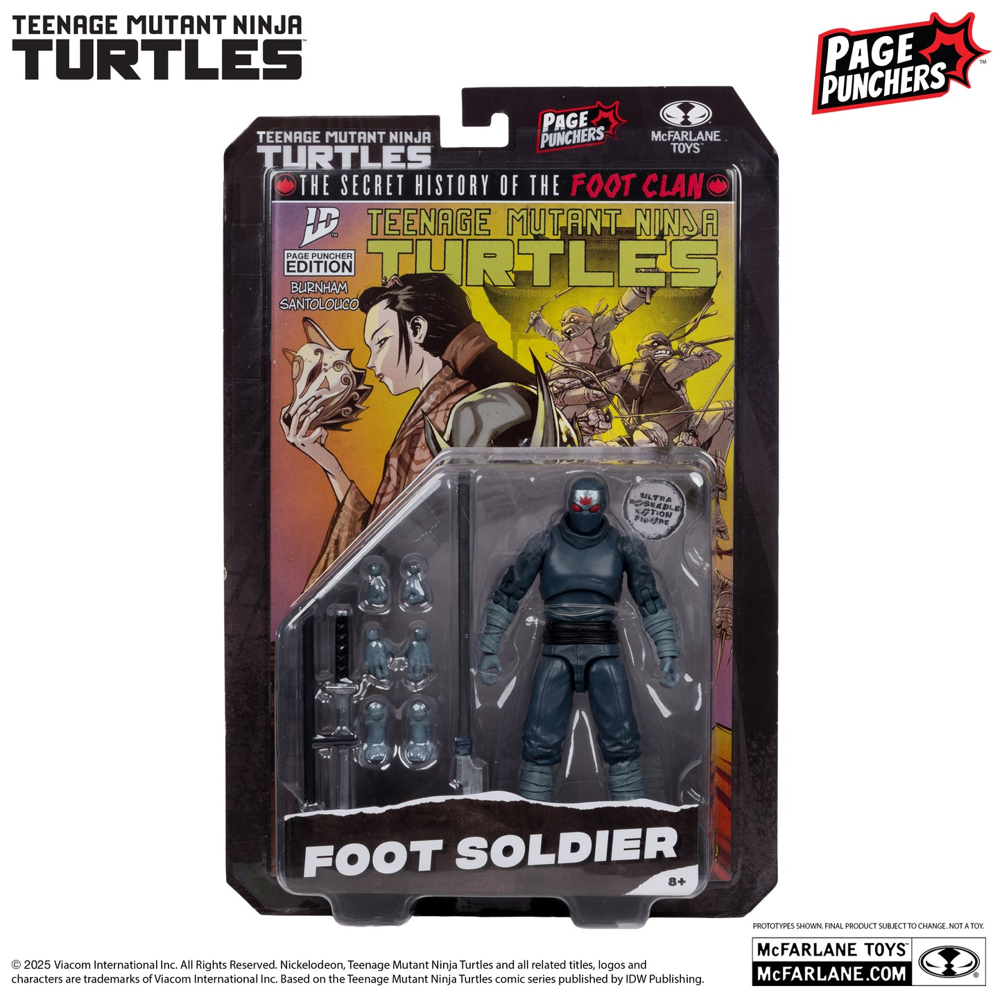 Teenage Mutant Ninja Turtles Page Punchers Foot Soldier