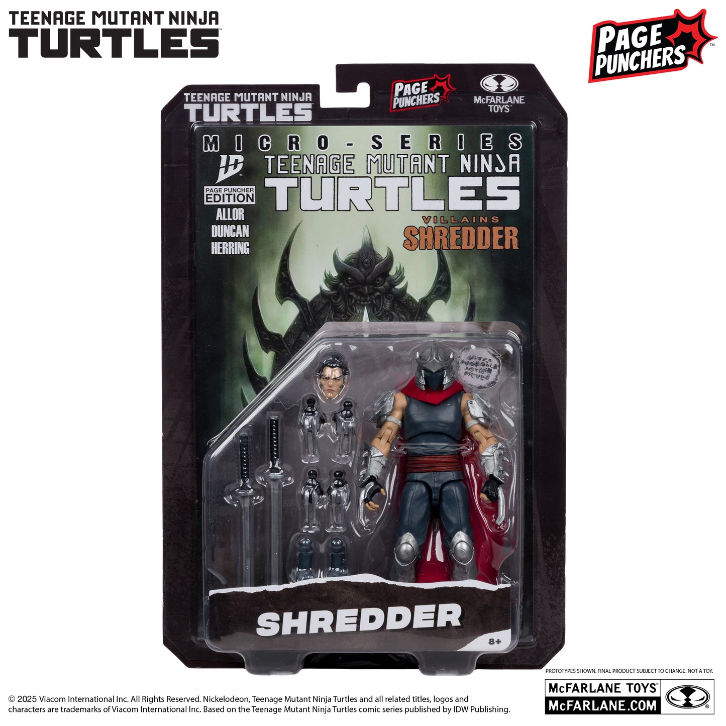 Teenage Mutant Ninja Turtles Page Punchers Shredder