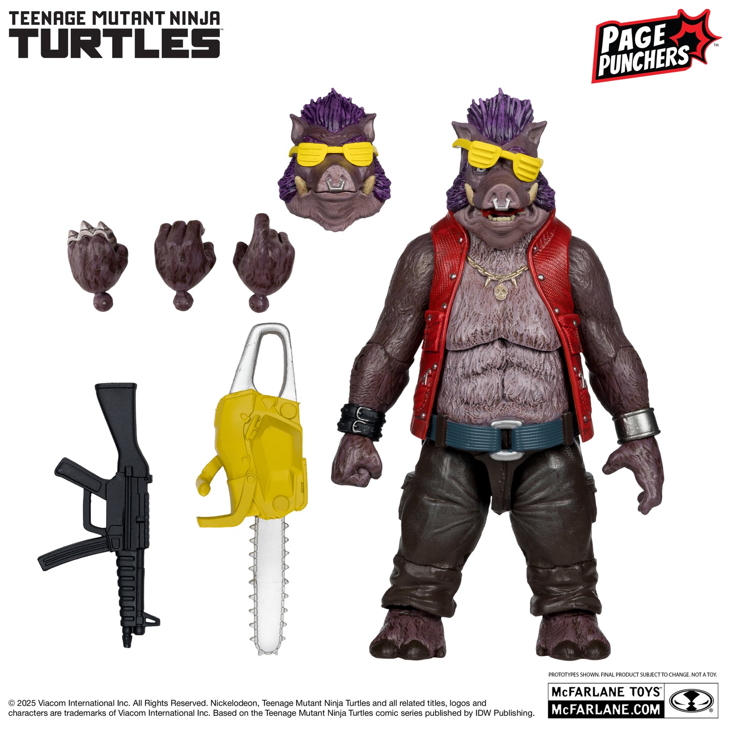Teenage Mutant Ninja Turtles Page Punchers Bebop