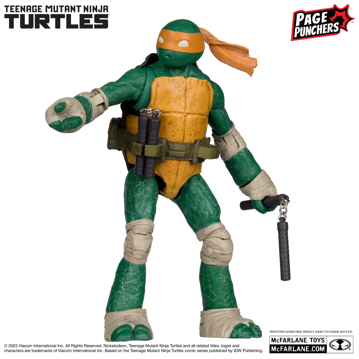 Teenage Mutant Ninja Turtles Page Punchers Michelangelo