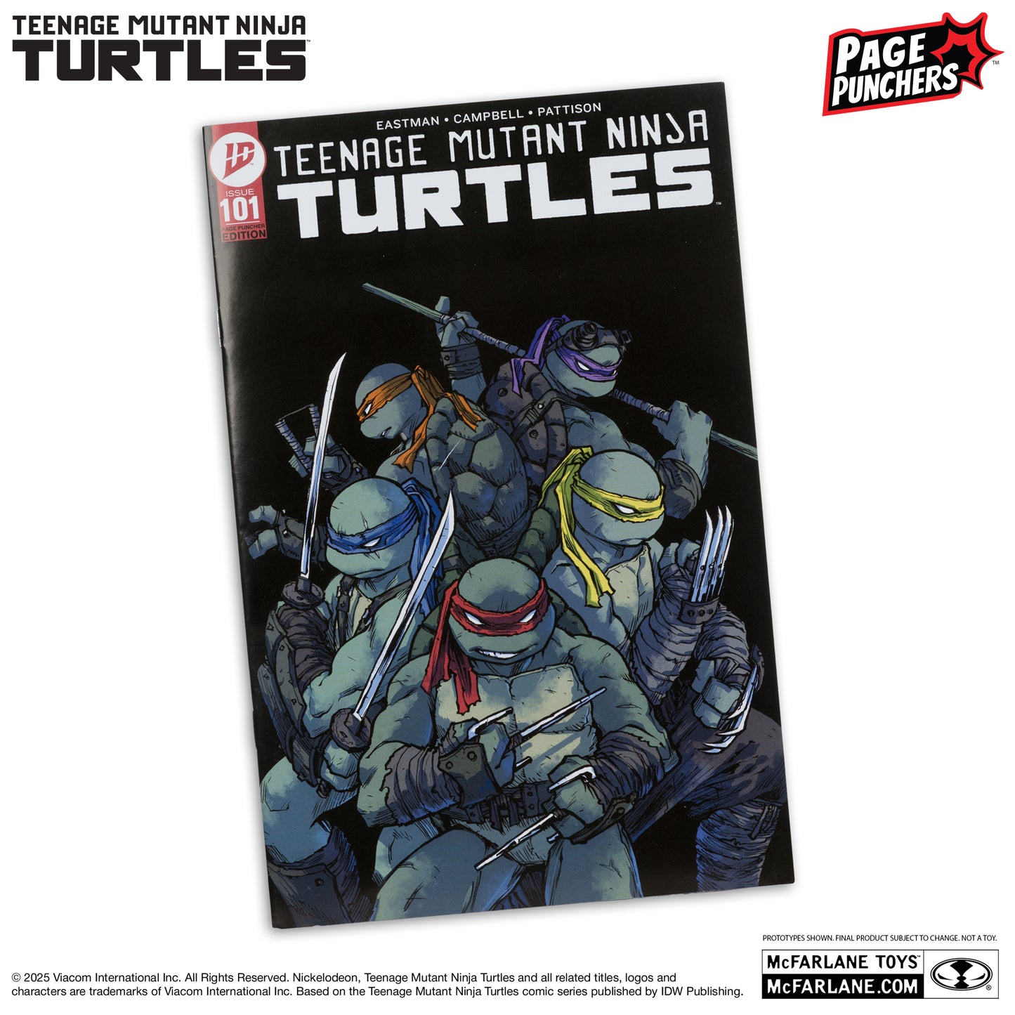 Teenage Mutant Ninja Turtles Page Punchers Michelangelo