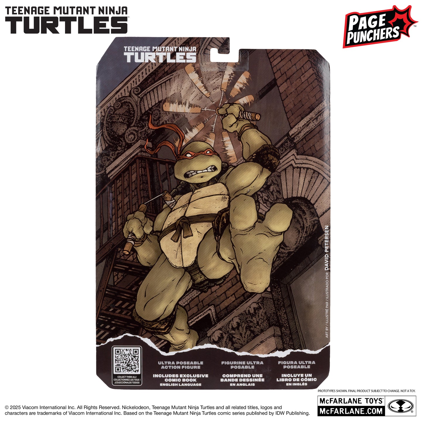Teenage Mutant Ninja Turtles Page Punchers Michelangelo